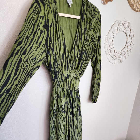 Baum und Pferdgarten Allessia Zebra Print Midi Dress Women's 14 - Picture 3 of 12